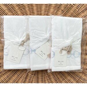 NEW Serena & Lily Bel Air Euro Pillow Sham-Sky Blue